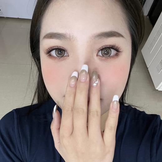 4youthcon 麻薯派 棕 14.5mm 年抛 敏感眼不可 商品图5