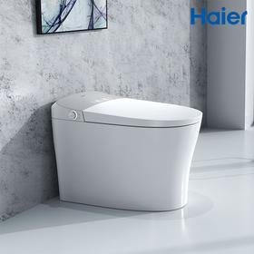 海尔（Haier）智能马桶 无水压限制自动翻盖款 带水箱泡沫除臭用户记忆 HR7