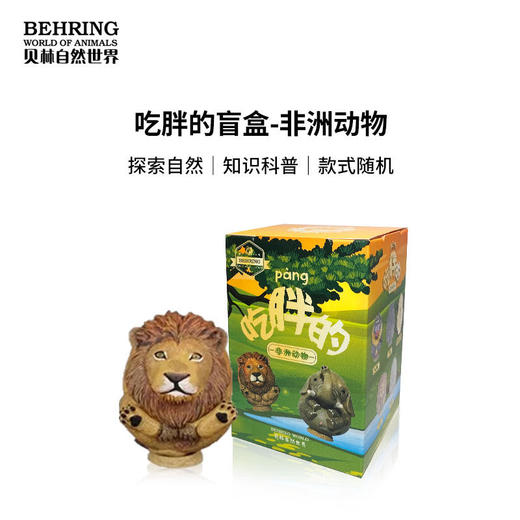 贝林自然世界吃胖的系列非洲篇盲盒 商品图0