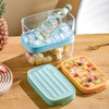 【日用百货】-夏天家用冰块塑料透明制冰盒28格 商品缩略图2