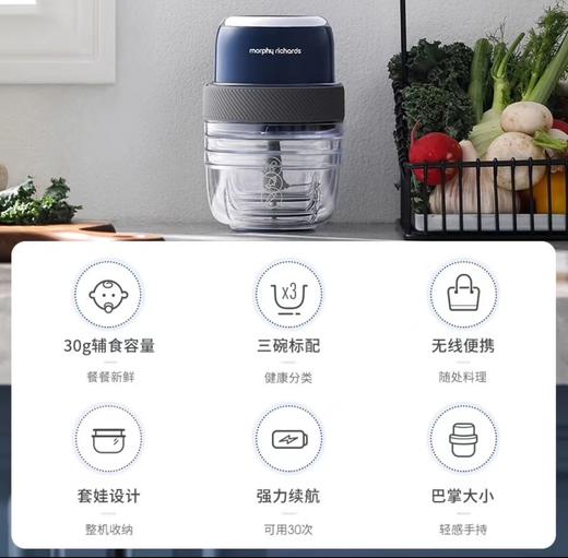 摩飞 无线套娃绞肉机MR9403 商品图4