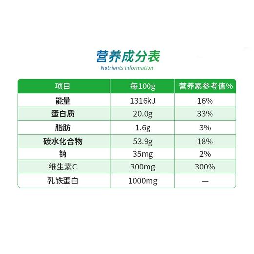 【客户自用】爱毕可复合粉复合乳铁蛋白*60袋  C 商品图3
