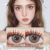 LeensColor年抛·欧美灰·14.0mm(着色参考13.2mm) 0-1000度(有525/575) 韩产进口·(建议佩戴6-8个月左右更换) 商品缩略图0