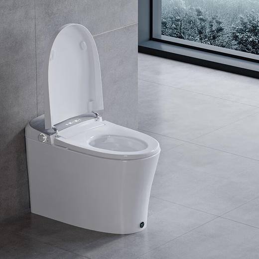 海尔（Haier）智能马桶 无水压限制自动翻盖款 带水箱泡沫除臭用户记忆 HR7 商品图5