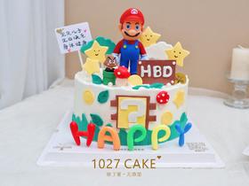 1027CAKE |  超级马里奥主题 卡通蛋糕