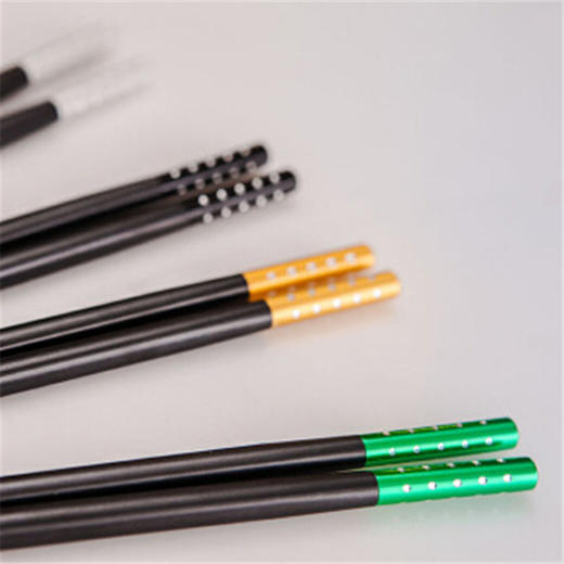 【6F】多样屋合金筷子家用耐高温6双礼盒装繁星六顺筷子 商品图2