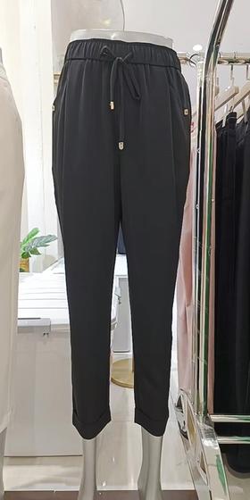 4F 欧基尼女裤 阔腿裤