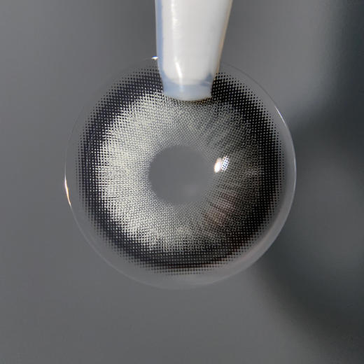 Huohuocon品牌日抛-Nagini Gray 巴洛克银珠10/片一盒 商品图1