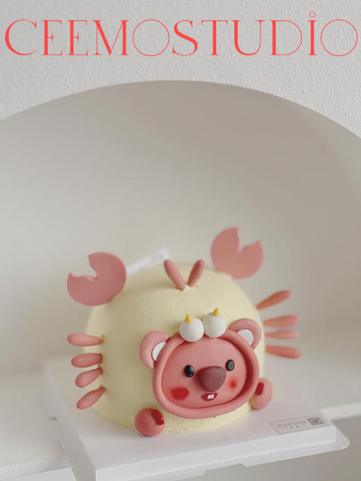 巨蟹Loopy小海狸 蛋糕 商品图0