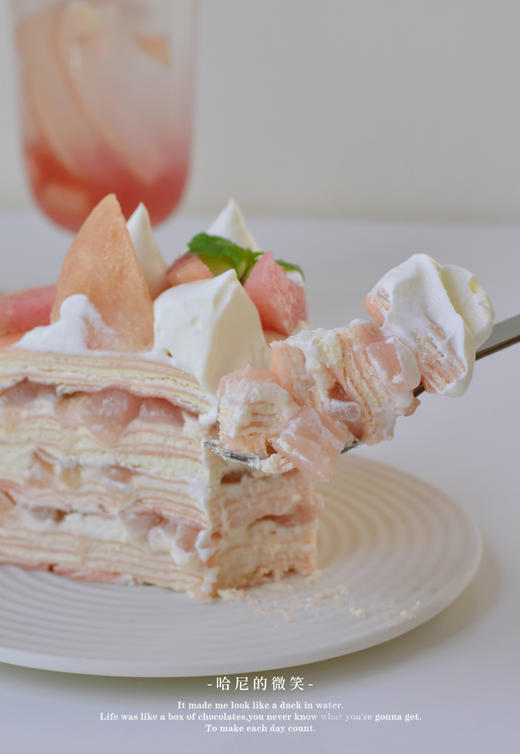 夏日新品 - 乌龙蜜桃千层蛋糕 商品图5