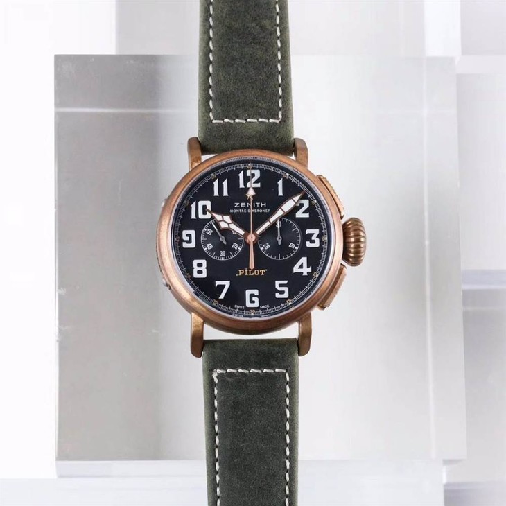 XF厂真力时飞行员系列29.2430.4069/21.C800青铜咖啡骑士腕表首发详解