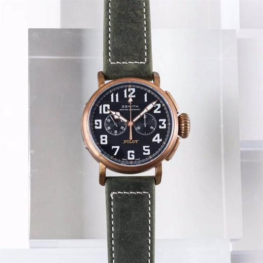 XF厂真力时飞行员系列29.2430.4069/21.C800青铜咖啡骑士copy复刻手表一比一手表n厂c厂zf厂clean 商品图7