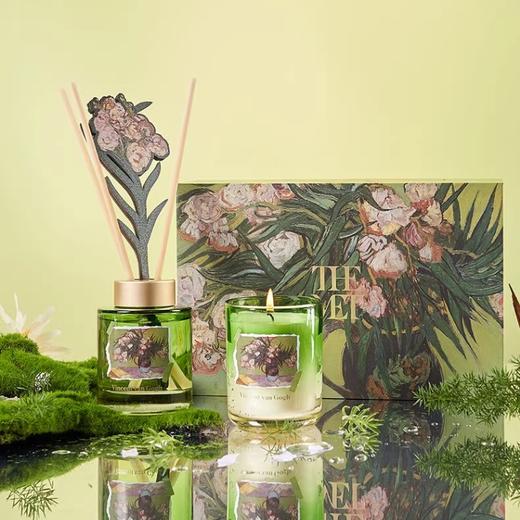 大都会艺术博物馆大师系列 梵高鸢尾花夹竹桃无火香薰蜡烛套装 商品图1