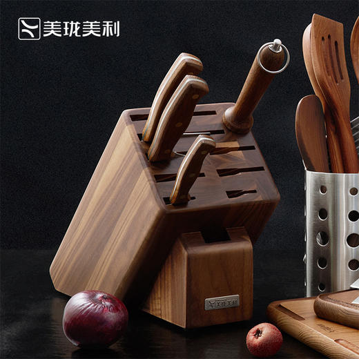 【清仓特惠3折，仅1个】美珑美利新龙渊系列刀座刀具菜刀刀架 商品图4