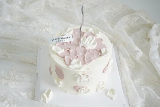 简约奶油蛋糕 ｜ 鲜果原味奶油 - 繁花（粉） 商品图0