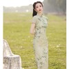 老上海民国风，丝麻旗袍改良时尚连衣裙BJS6379 商品缩略图3