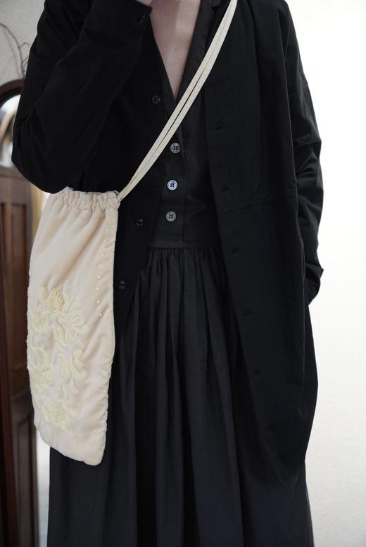 elsa esturgie 前开襟挂脖连衣裙裤V领无袖 商品图8