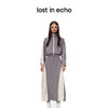 lost in echo设计师款不对称拼色拉链设计宽松短款外套运动长裙 商品缩略图0