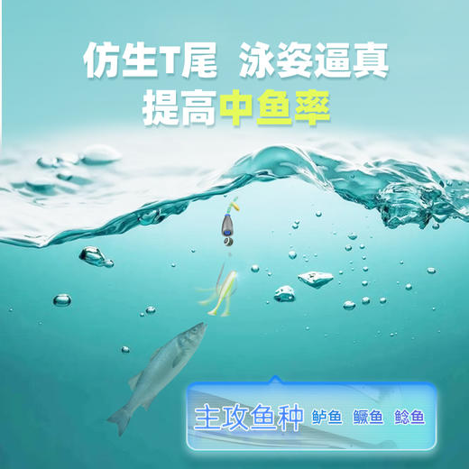 佳钓尼德州钓组成品绑好倒钓套装路亚子弹铅坠曲柄钩软饵钩线组 商品图2