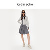 lost in echo设计师品牌小众舒适百搭低腰学院风衬衫百褶连衣裙女 商品缩略图1