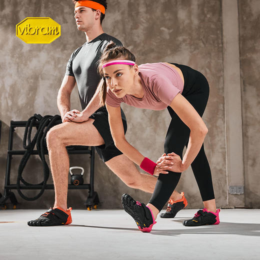 vibram五指鞋女 室内综合训练健身跑步 赤足感运动鞋VTRAIN升级款 商品图2