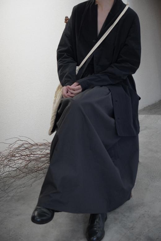 elsa esturgie 前开襟挂脖连衣裙裤V领无袖 商品图3