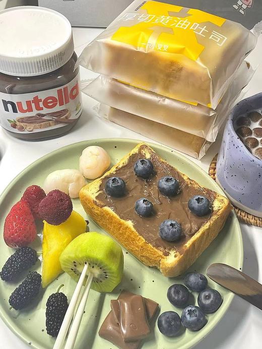 【一只小叉叉厚切黄油吐司】3.5cm超厚切🍞旗舰店29.9一箱❌跟团两箱39.8❗❗ 商品图1