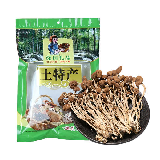 咸宁 通山乡村振兴 通山农家散装干茶树菇300g 商品图0