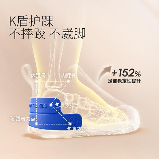 卡特兔小K盾防护鞋 2025秋新学步鞋女宝宝机能鞋小白男宝宝婴儿鞋 商品图1