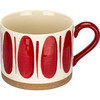 摩登主妇马克杯红色结婚家用高颜值情侣杯子一对陶瓷水杯礼盒套装 商品缩略图4