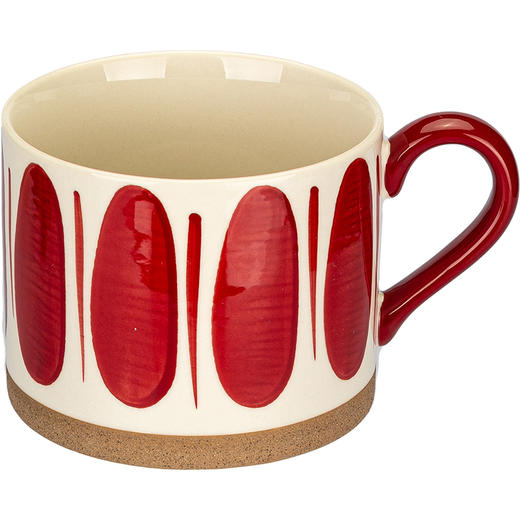 摩登主妇马克杯红色结婚家用高颜值情侣杯子一对陶瓷水杯礼盒套装 商品图4