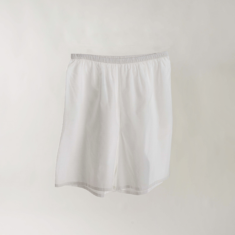 特绽放623【黑白灰系列·夏日白开水】有机棉安全裤wan能打底短裤