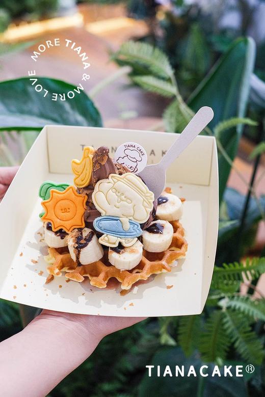 香蕉巧克力华夫饼 商品图1