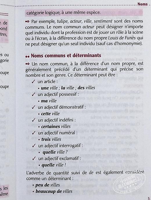 【中商原版】200条避免写作出错的语法规则 新版 法文原版 Ecrivez sans fautes Dominique Le Fur 商品图5