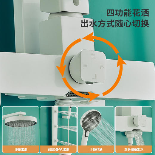 5288白鸽三联腰喷花洒 商品图2