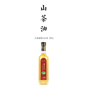浓香有机山茶油 500ml 适合炒制食材 / 物理压榨、4°低温冷提 /  获欧盟和中国双有机证 /  源自茶油产区南岳衡山
