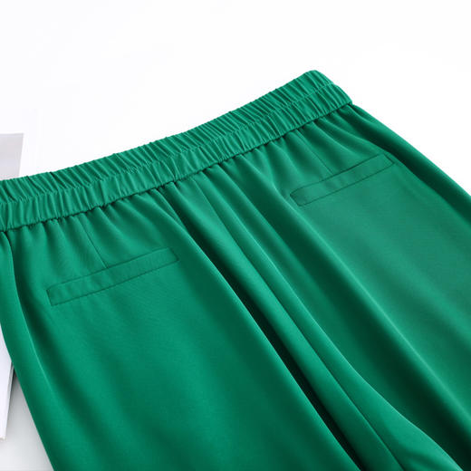 夏简约宽松休闲松紧腰气质修身九分哈伦裤MYX-9408 商品图3