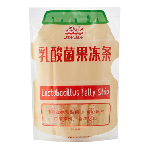 晶晶乳酸菌果冻条390g 商品图0