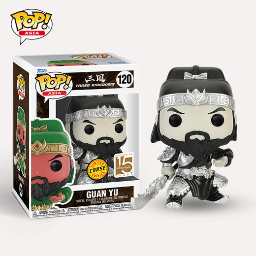 Funko POP! Asia Three Kingdoms Guan Yu  亚洲系列 三国演义 关羽公仔手办摆件 58384 商品图4