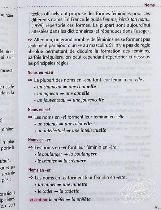 【中商原版】200条避免写作出错的语法规则 新版 法文原版 Ecrivez sans fautes Dominique Le Fur 商品图7