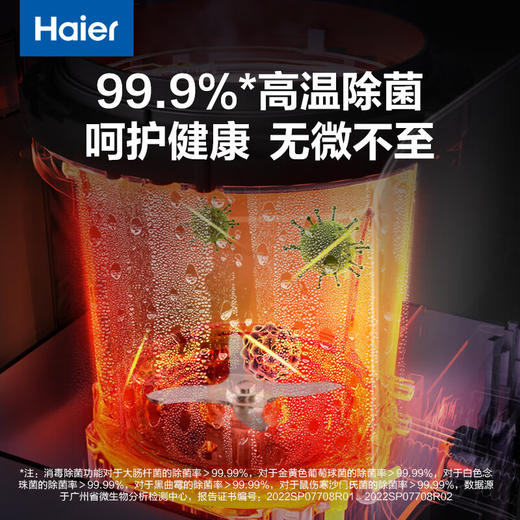 海尔家用全自动自清洁免手洗静音多功能智能预约全息彩屏破壁机 HPB-H01 商品图2