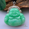派瑞翡翠 18k金翡翠佛 糯种 绿色 商品缩略图2