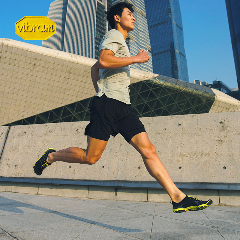 vibram公路跑步五指鞋男 夏季晨跑健身运动鞋透气耐磨跑步鞋VRUN
