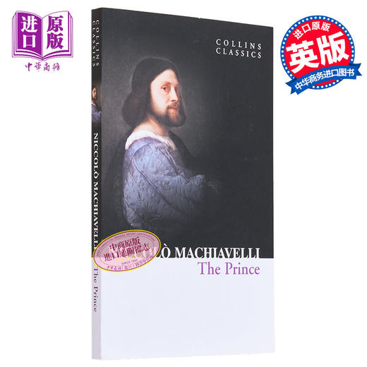 预售 【中商原版】柯林斯经典文学 君王论 Collins Classics The Prince 英文原版 马基雅维利 Niccolo Machiavelli 商品图0