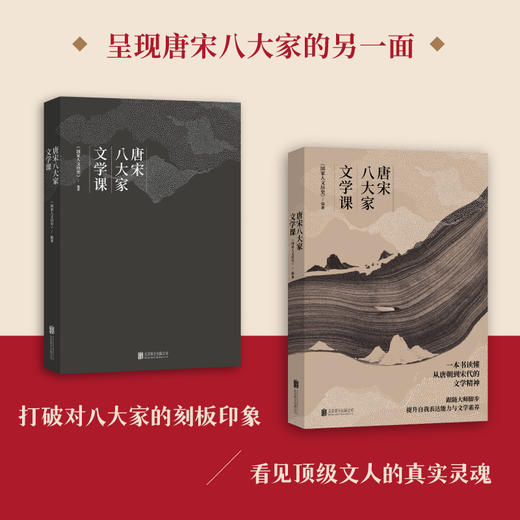 唐宋八大家文学课/ 一本书读懂从唐朝到宋代的文学精神 商品图1