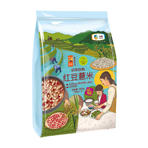 中粮初萃 快熟米伴侣红豆薏米560g 商品图9