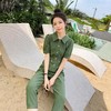 连衣裤连体衣女装2023夏季新款连体裤工装裤松紧腰显瘦设计感小众 商品缩略图3