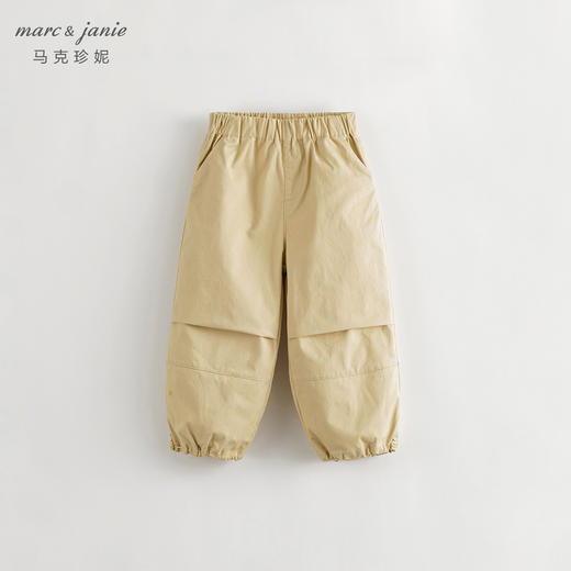 马克珍妮秋装新款 男女童工装风全棉束脚飞行裤 儿童降落伞裤231716 商品图0