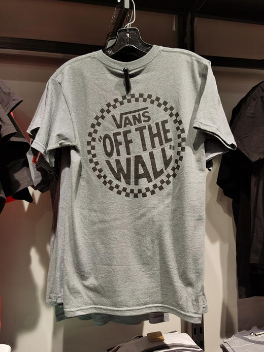 春夏新款  VANS/万斯 男士圆领透气LOGO印花短袖T恤 商品图3