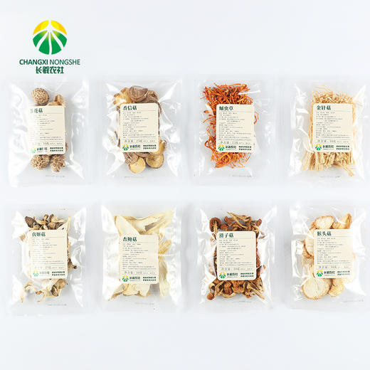 【自然甄选】长羲农社·庆元八重菌荟&十异菌臻菌菇礼盒 商品图8